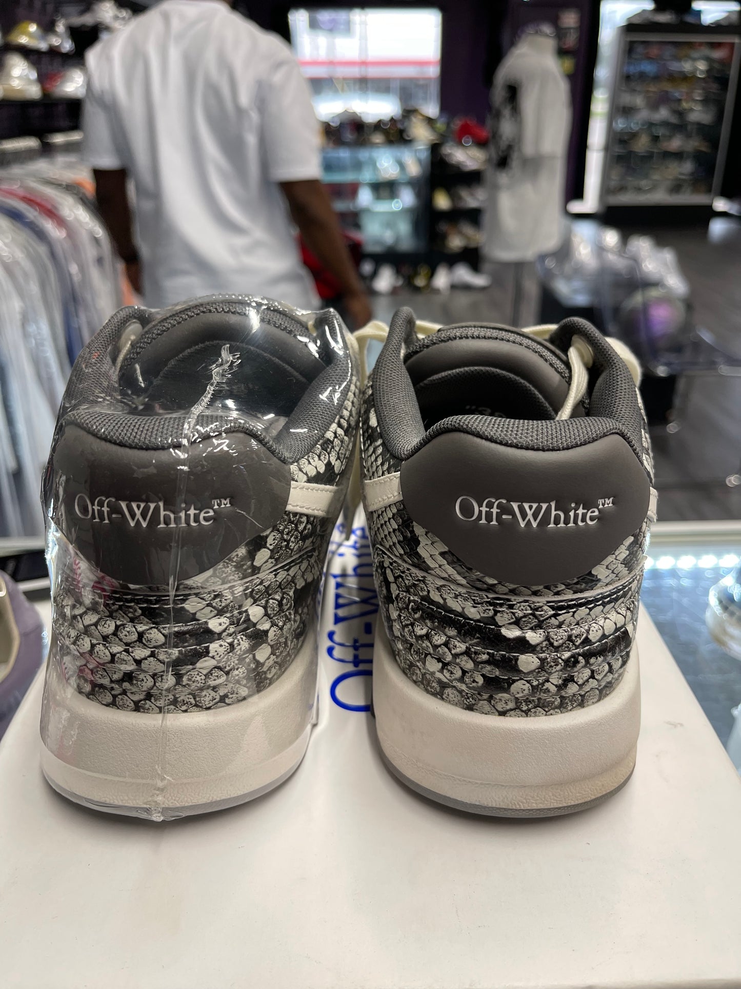 Off-White Out of Office "Python Embossed"