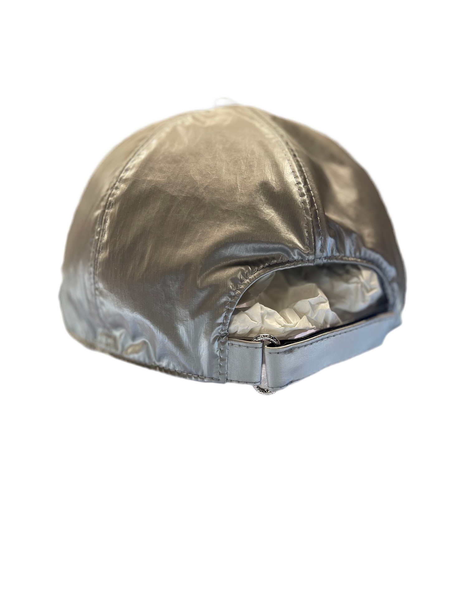Moncler Strapback "Metallic Silver"