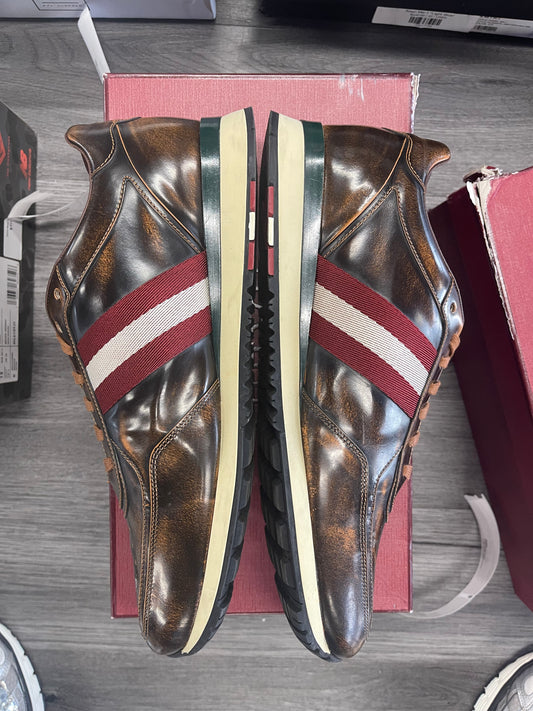 Bally Leather Low "Ashton Brown"