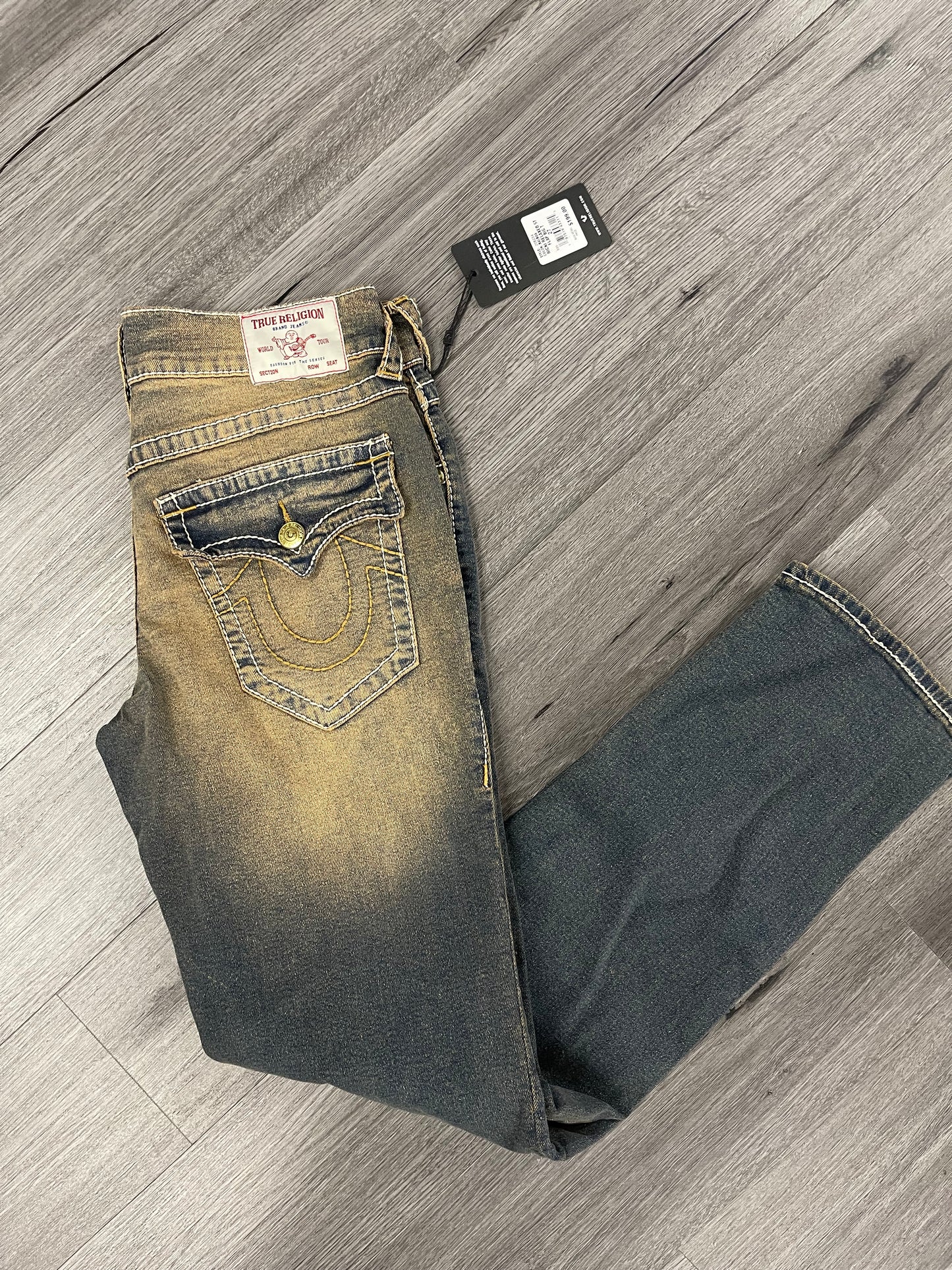 True Religion Ricky Relaxed Straight Jeans