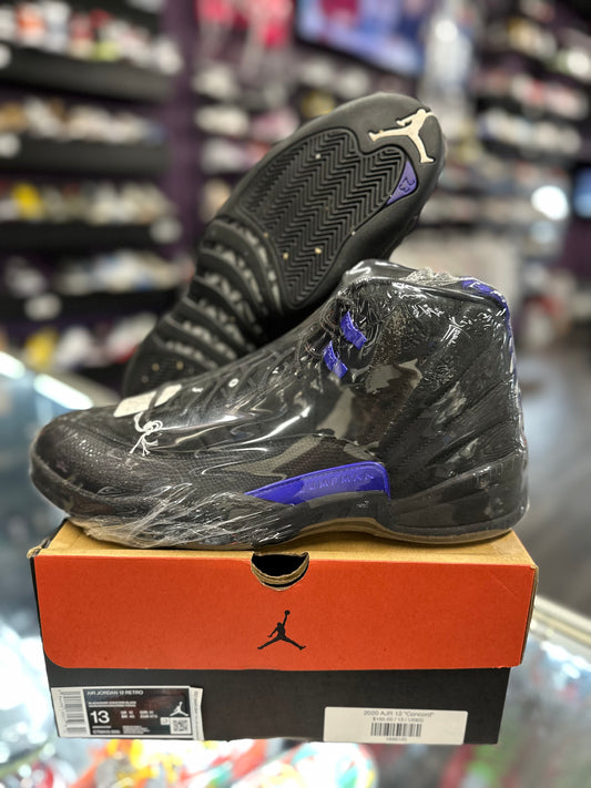 2020 Air Jordan Retro 12 "Black Dark Concord"
