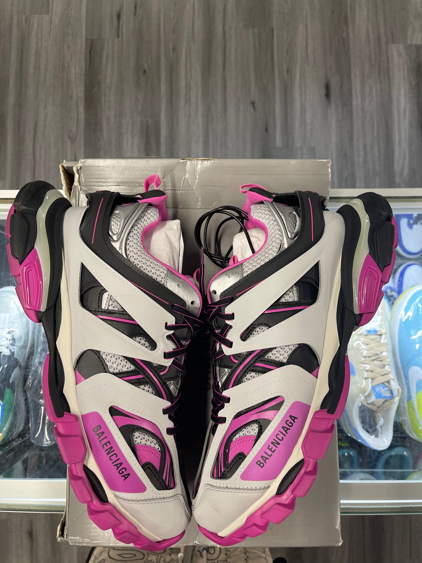 Balenciaga Track "LED Grey/Purple"