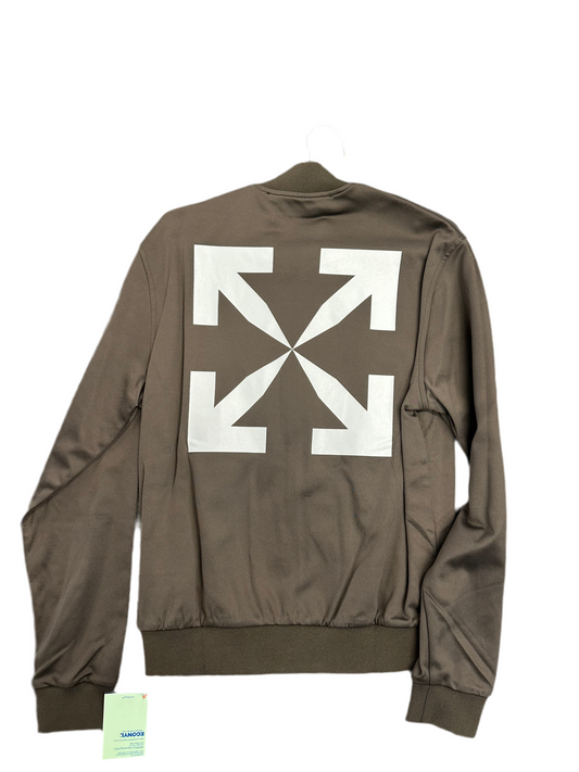 OFF-WHITE Track Jacket "Brown"