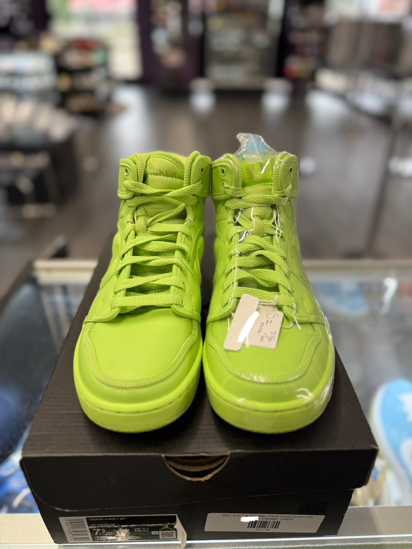 2021 AJR 1 AJKO "Billie Eillish Ghost Green" (W)