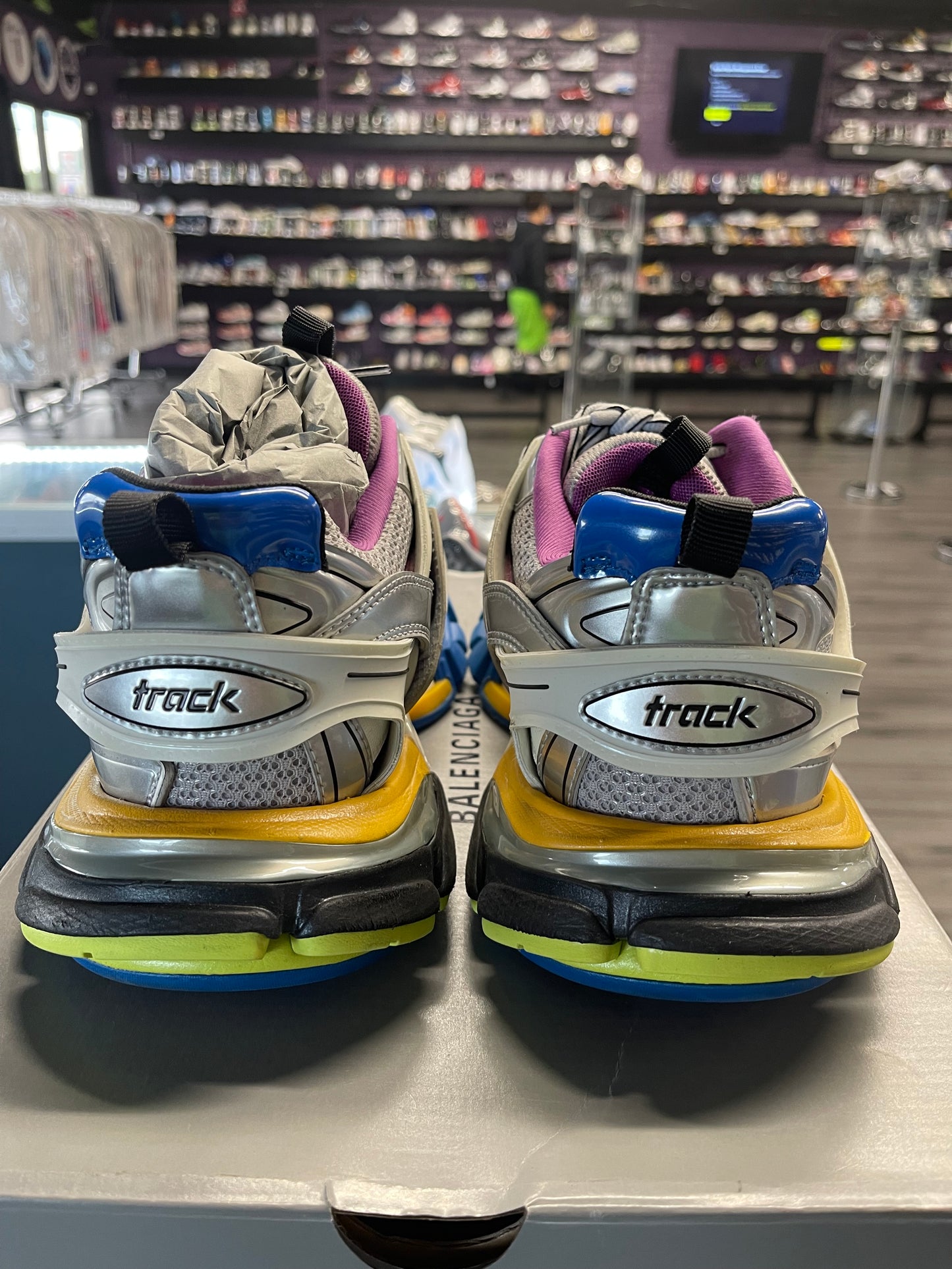 Balenciaga Track "Metallic"