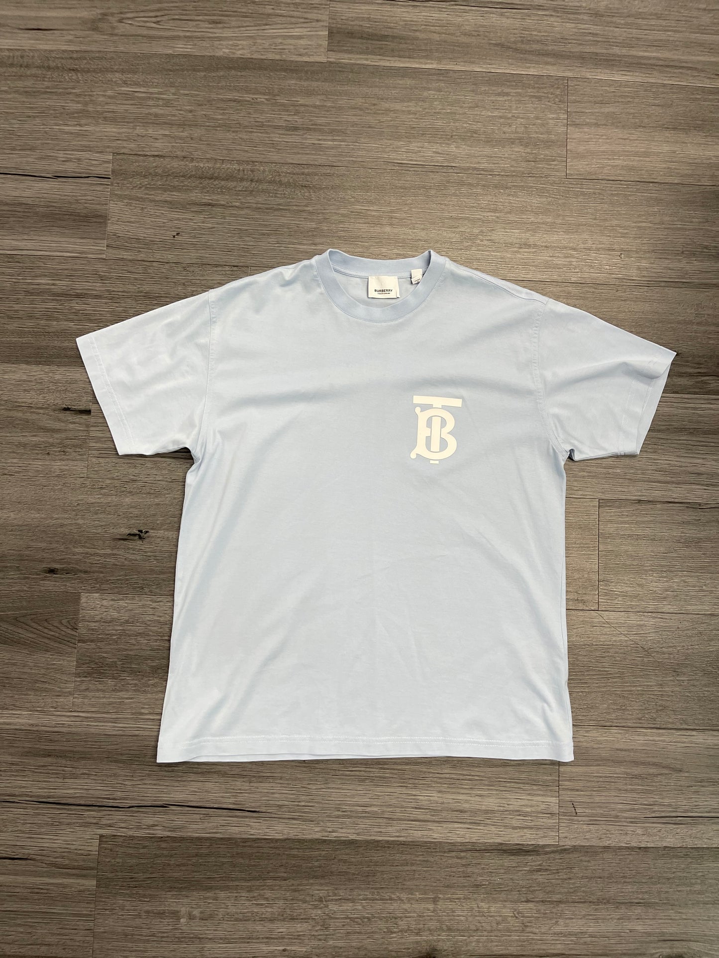 Burberry tee "Powder Blue"