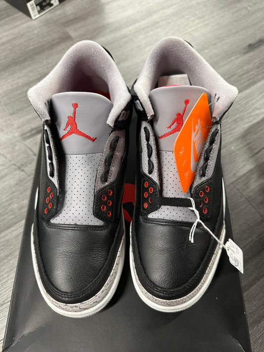 2024 Air Jordan Retro 3 OG "Black Cement"