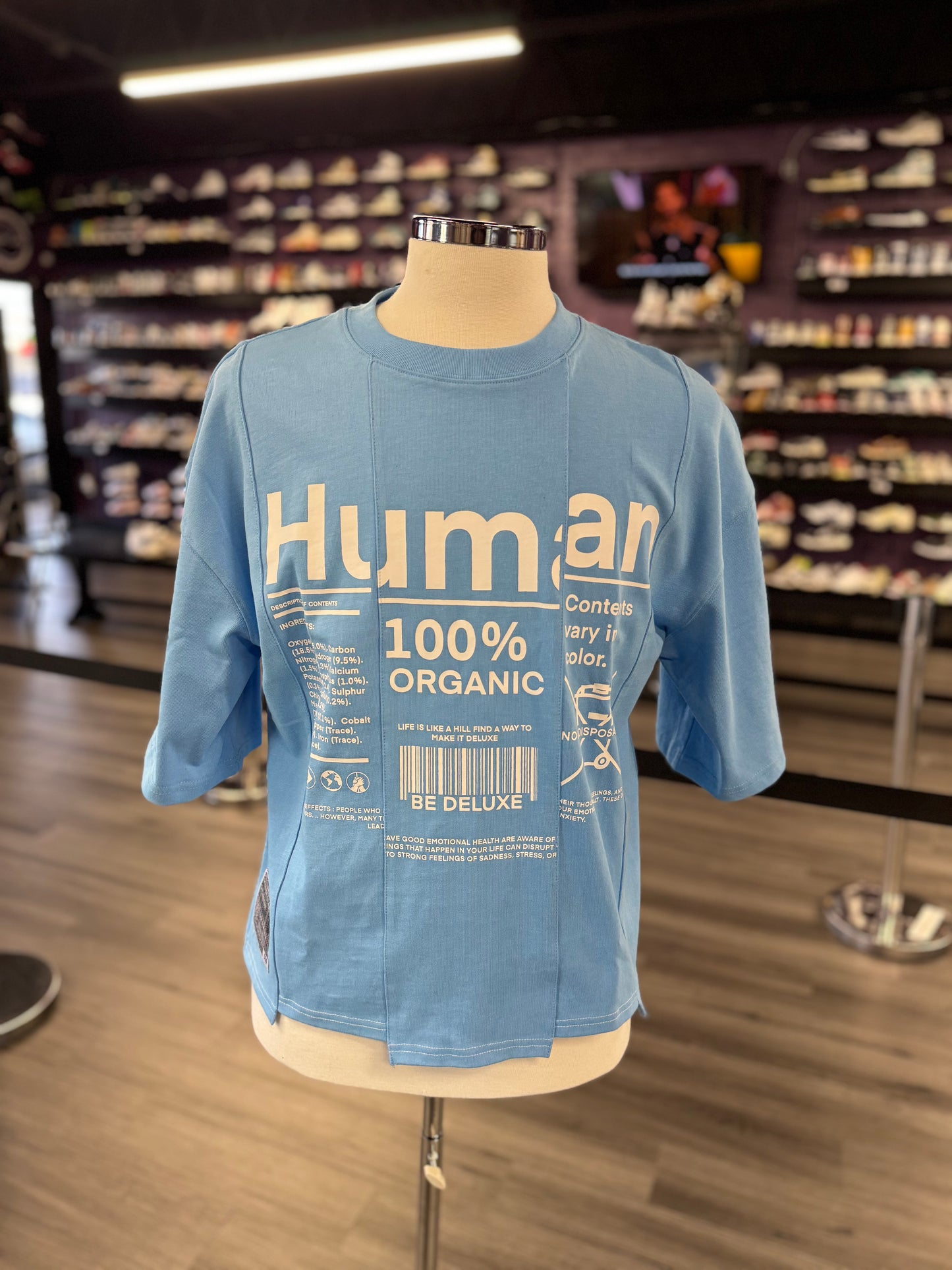 Deluxe Hills Human Tee “Blue”