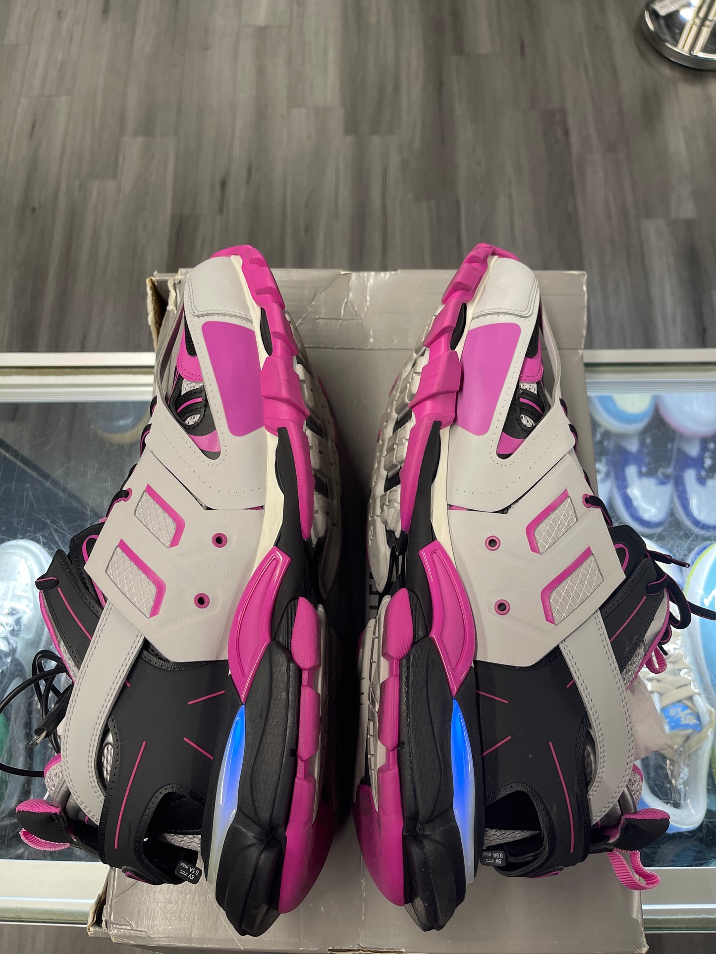 Balenciaga Track "LED Grey/Purple"