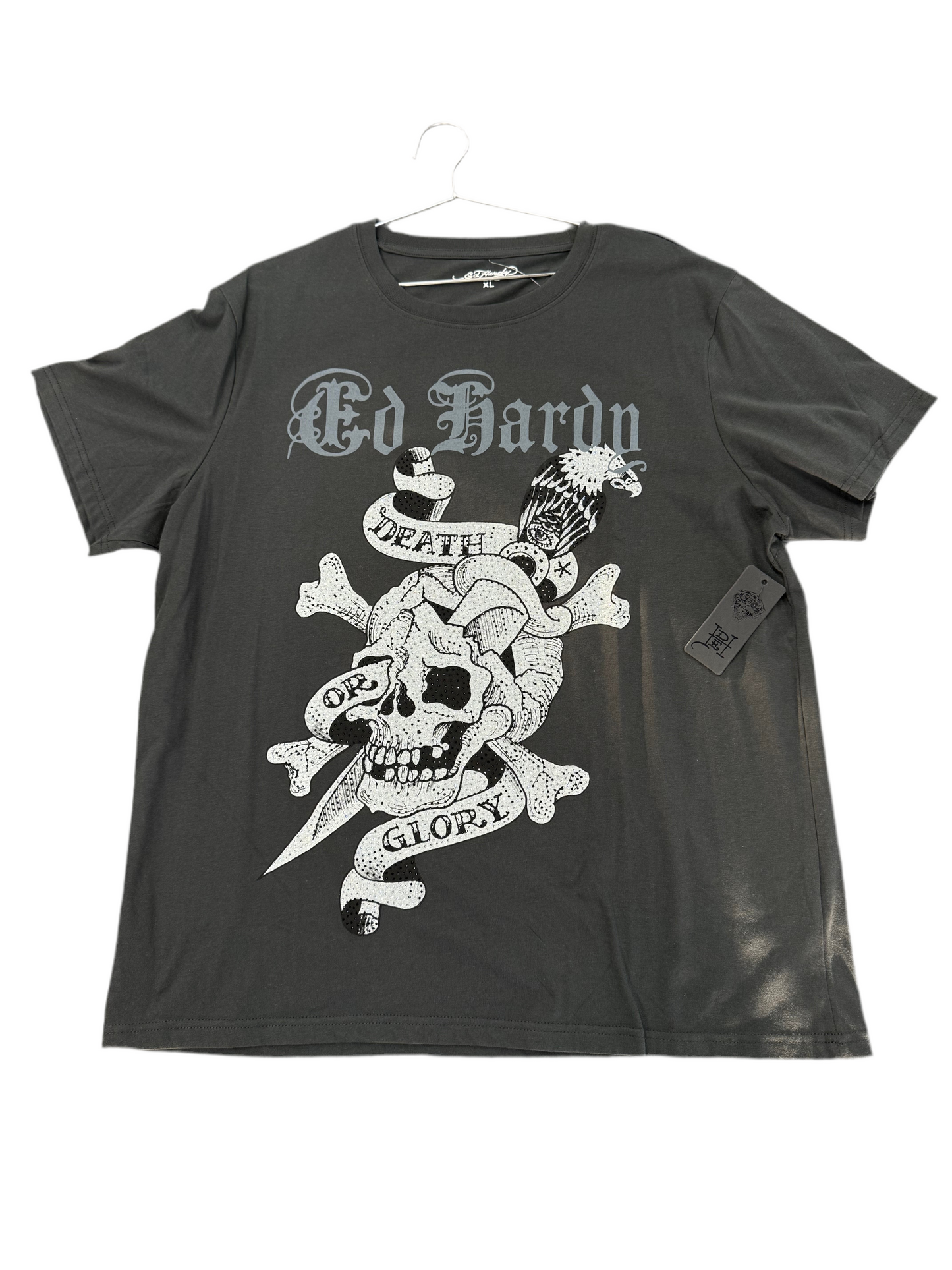 Ed Hardy Tee "Smoke Grey"