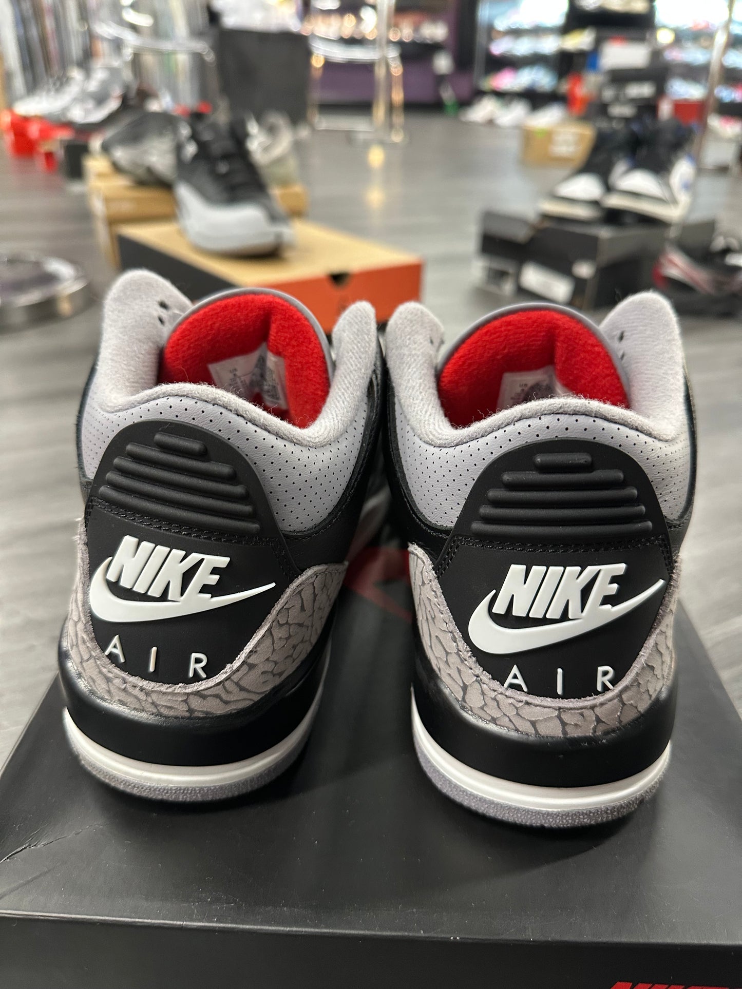 2024 Air Jordan Retro 3 OG "Black Cement"