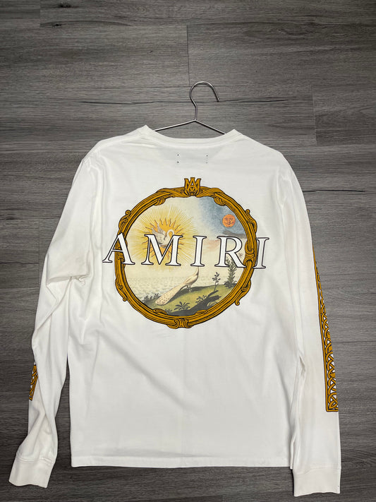 Amiri Tee "White" (L/S)