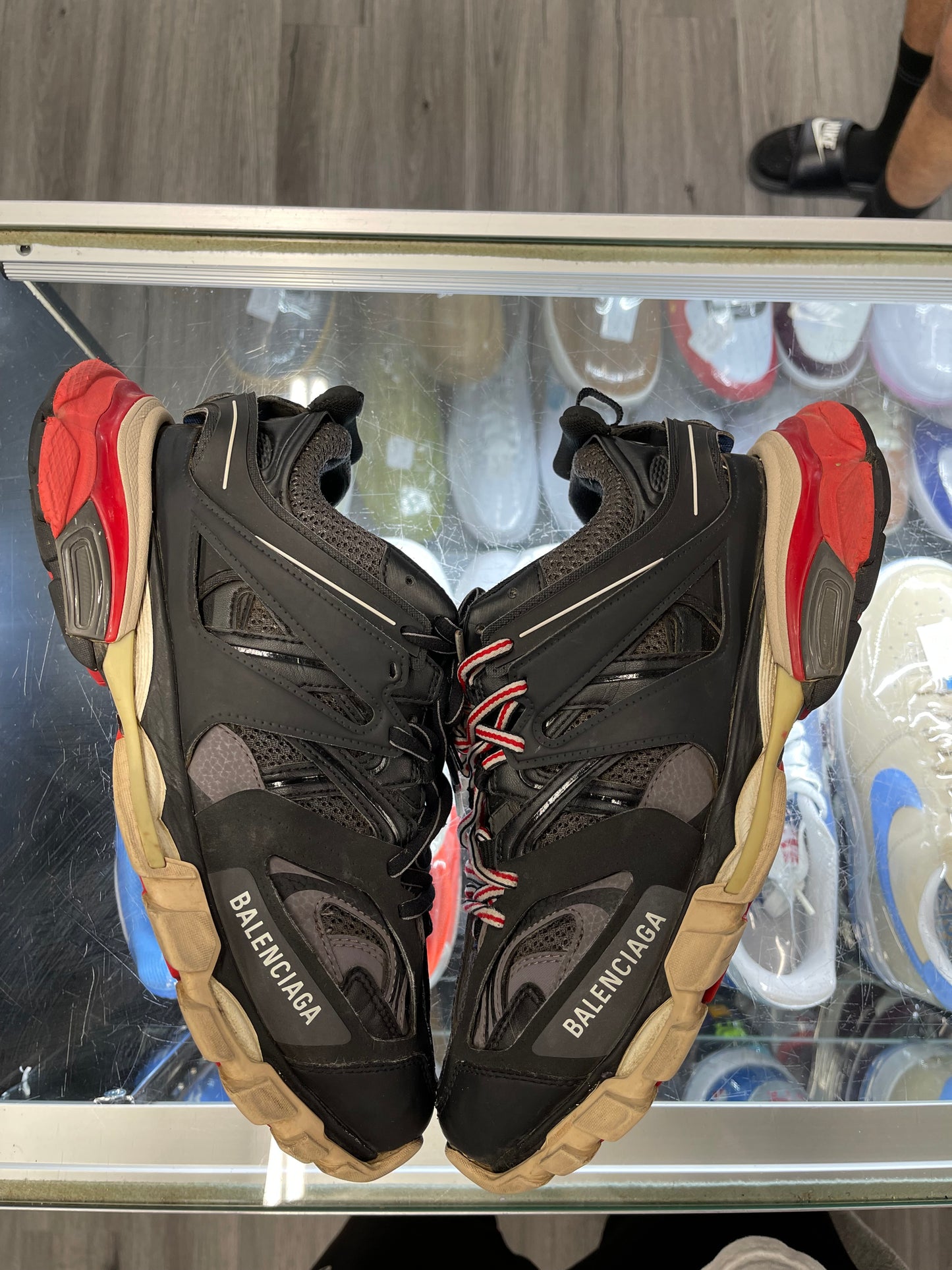 Balenciaga Track "Grey/Black/Red"