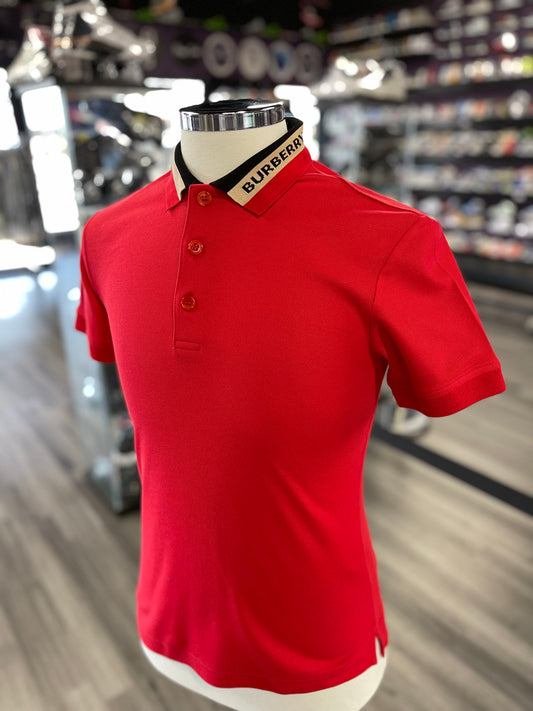 Burberry Collar Shirt "Red"