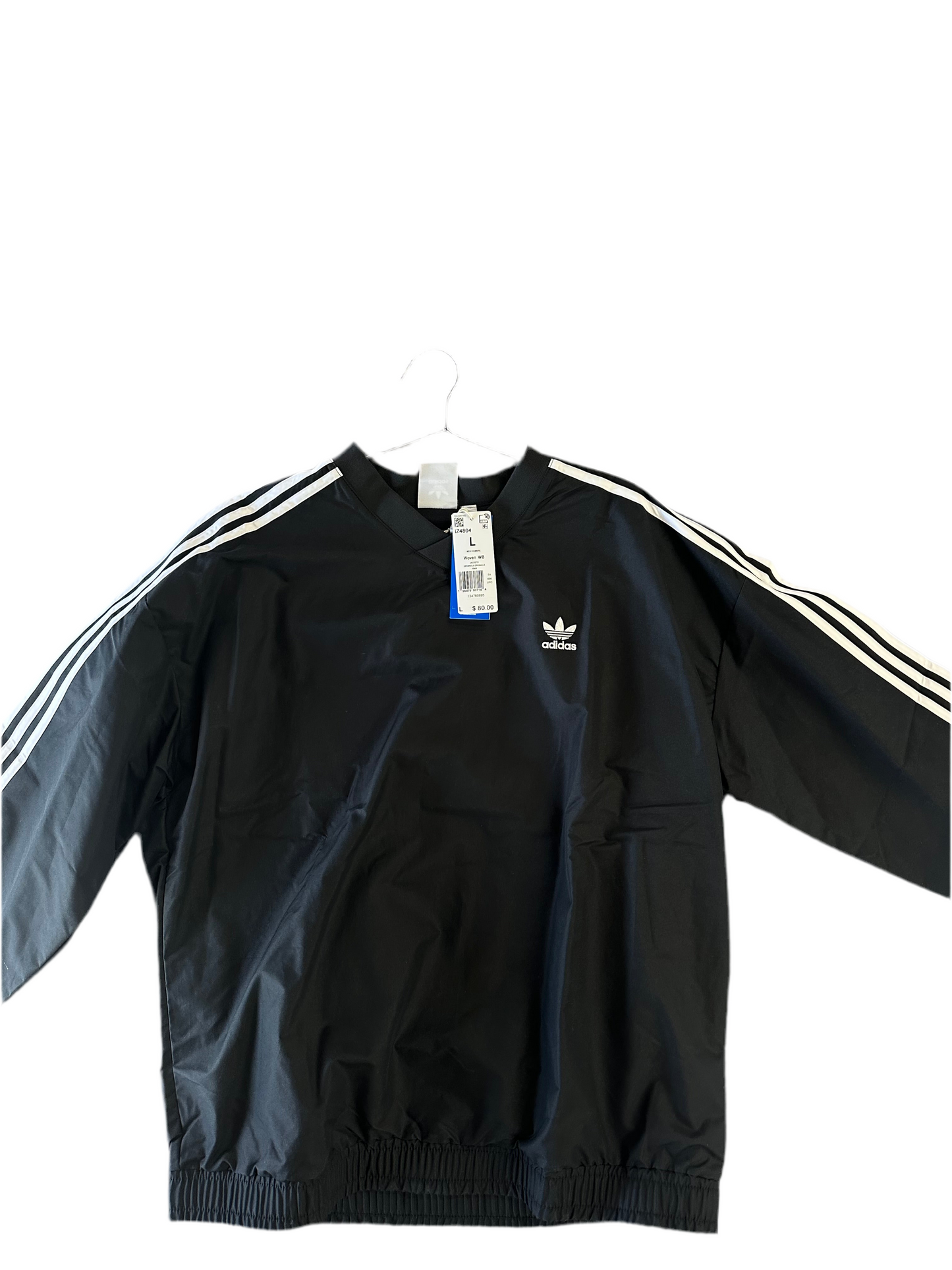 Adidas Windbreaker Crewneck "Black"