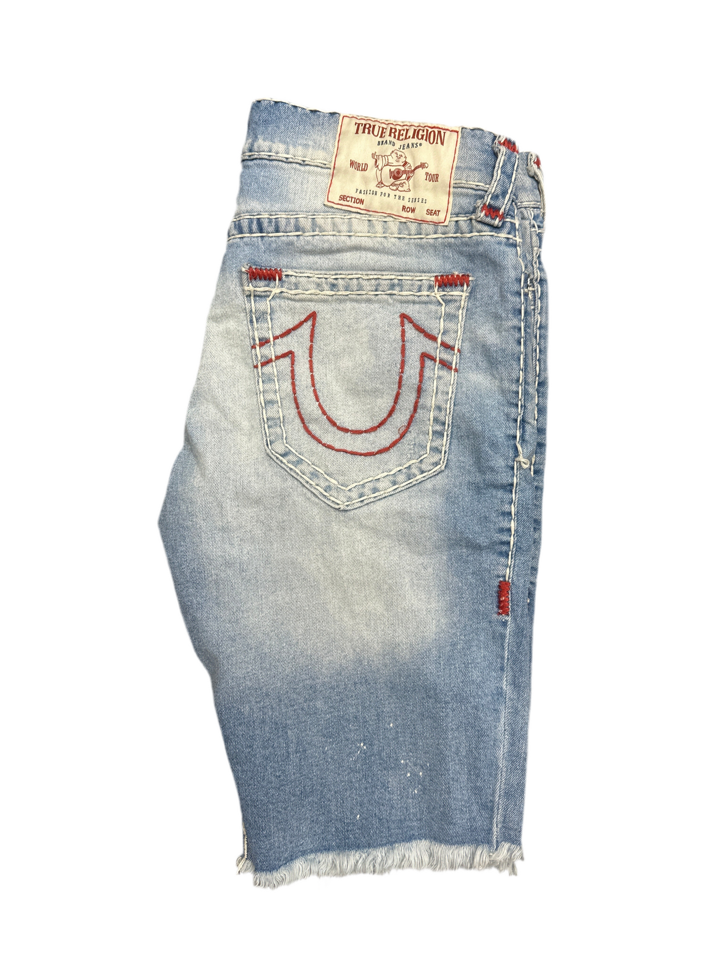 True Religion Shorts "Light Blue Denim"