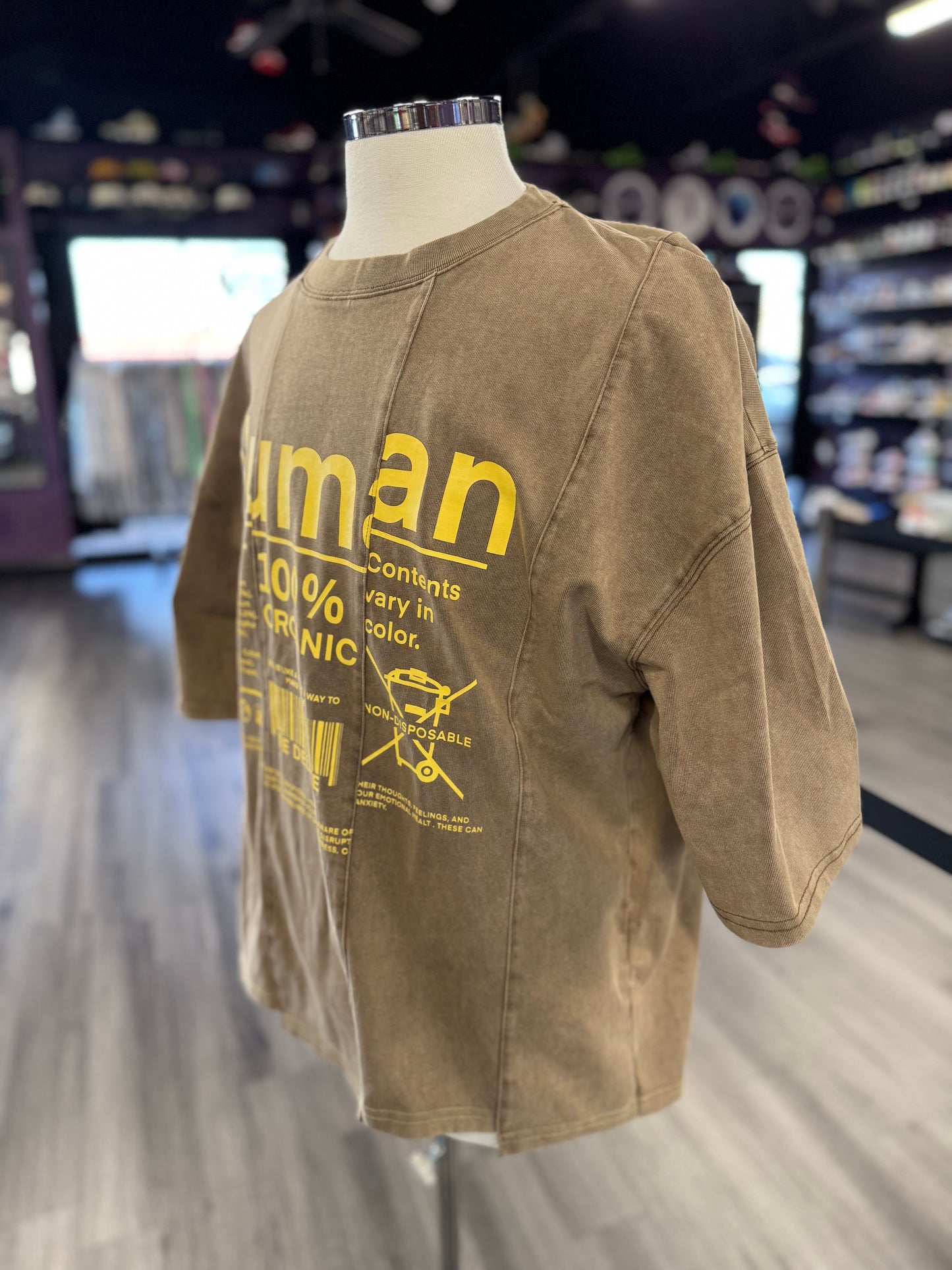 Deluxe Hills Human Tee “Brown”
