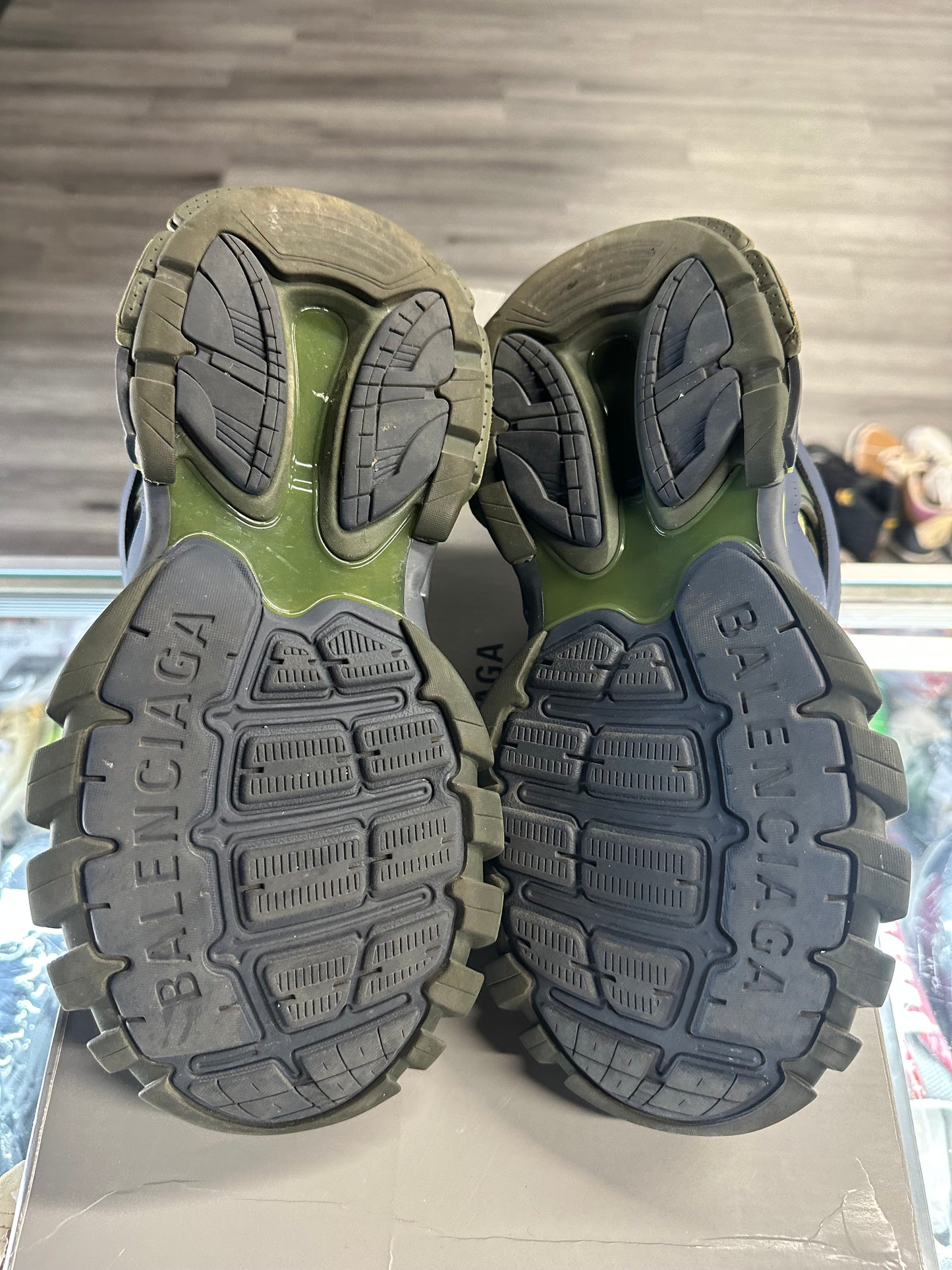 Balenciaga Track "Green/Navy"