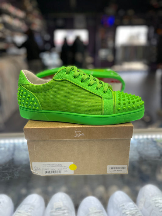 Christian Louboutin Low Spikes "Slime"