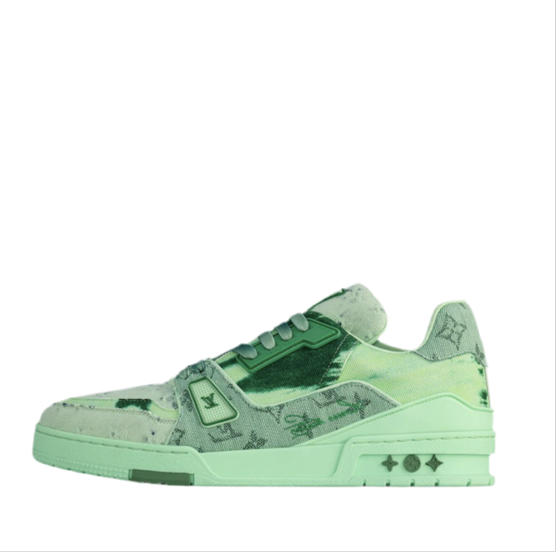 Louis Vuitton LV Trainer "Green"