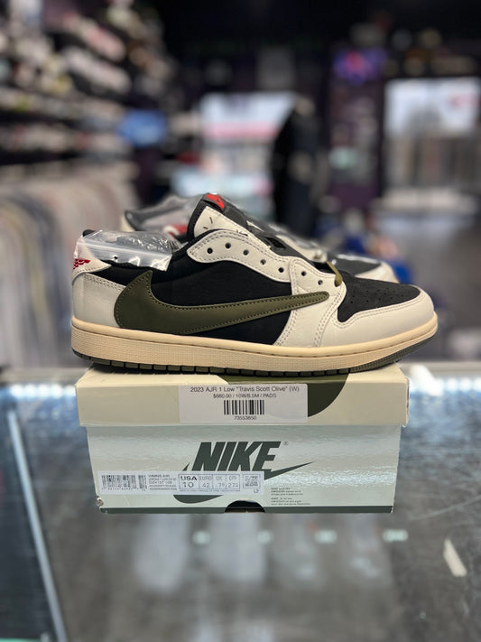 2023 Air Jordan Retro 1 Low "Travis Scott Olive" (W)