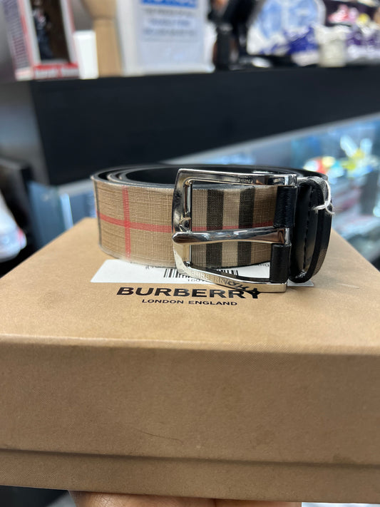 Burberry Check Belt "Archive Beige"