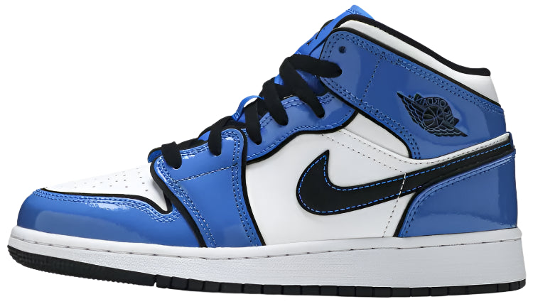 2020 Air Jordan Mid 1 'Signal Blue" (GS)