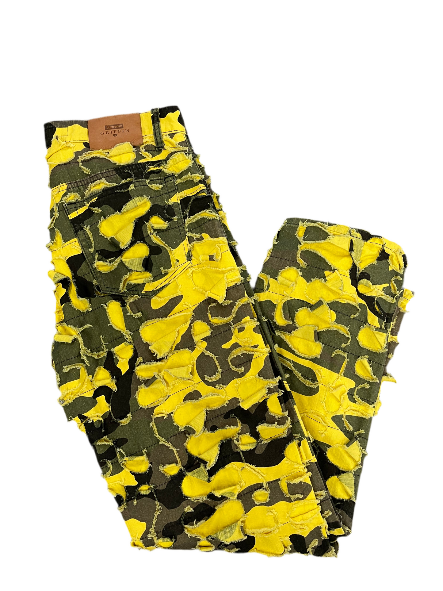 Supreme Griffin 5-Pocket Jean "Yellow Camo"