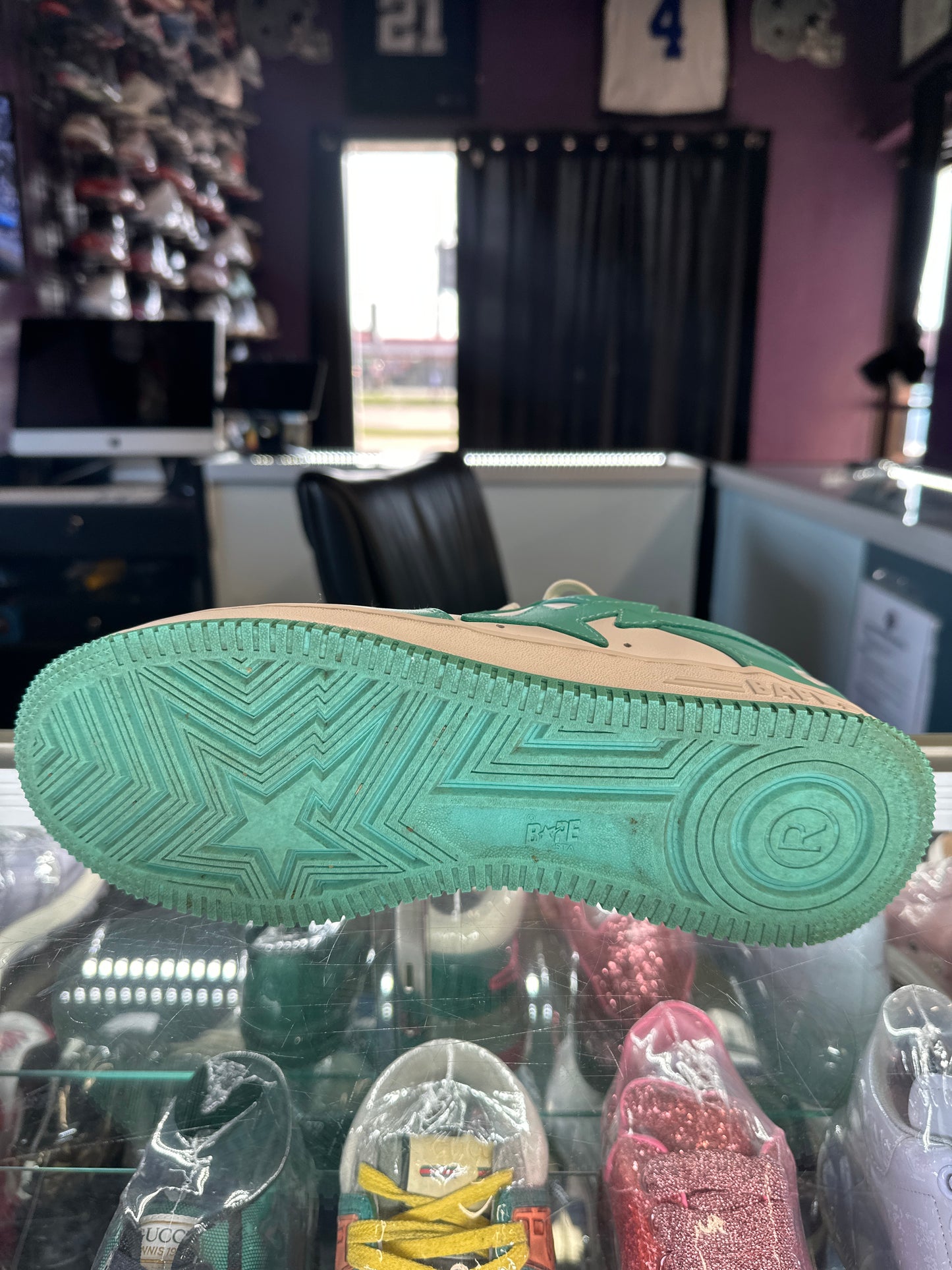 Bapesta Low "Teal"