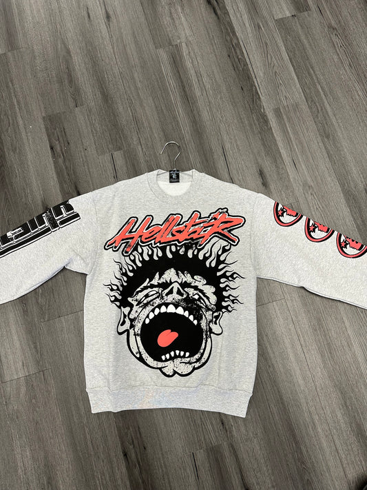 Hellstar Crewneck "Grey"