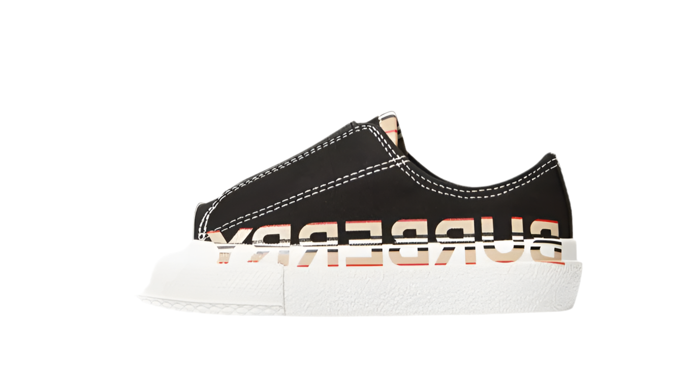 Burberry Slip-On Low Sneaker "Stripe Logo"