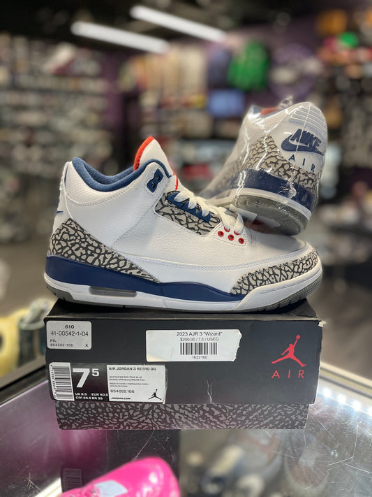 2016 Air Jordan Retro 3 "True Blue"