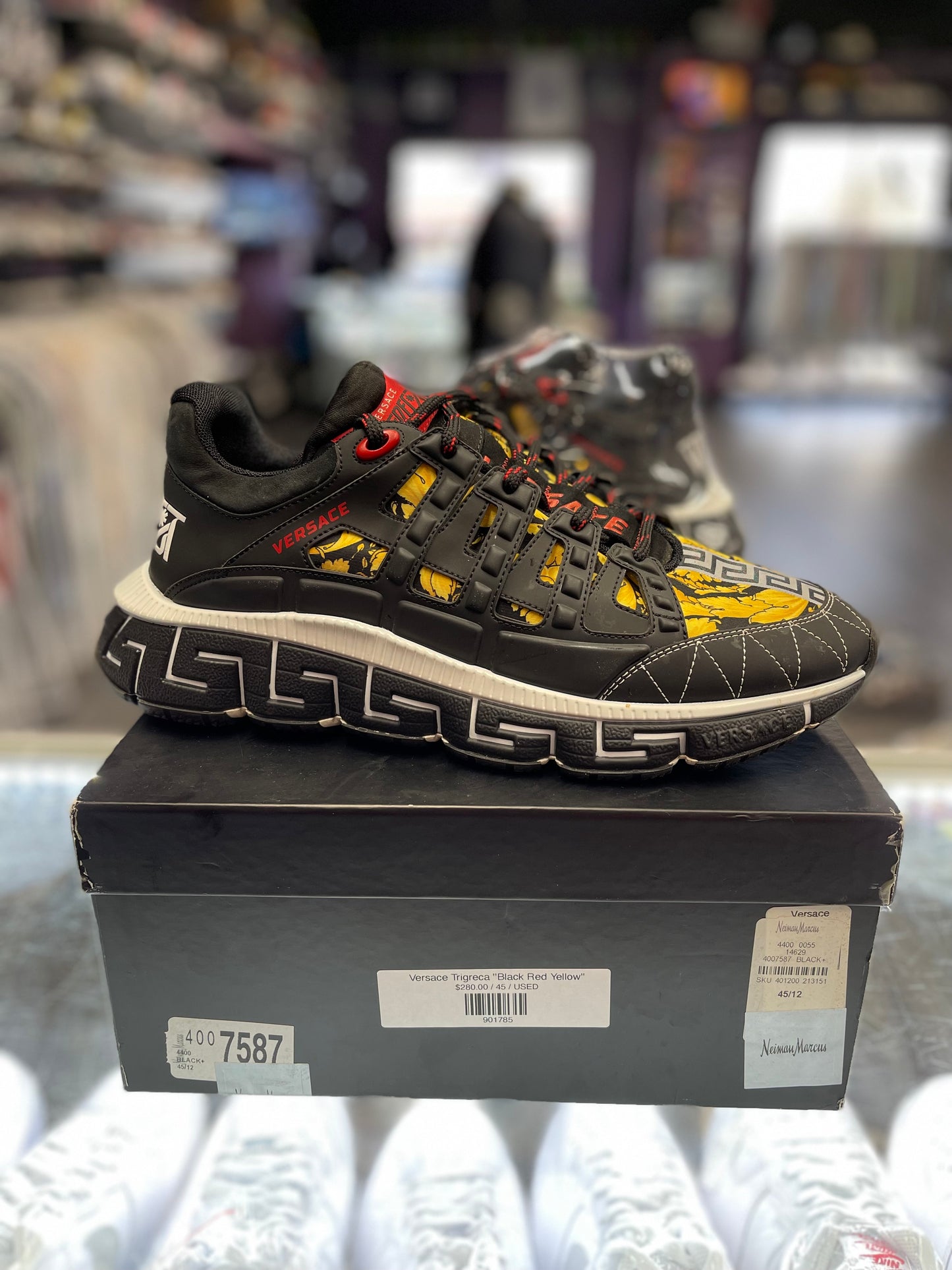 Versace Trigreca ''Black Red Yellow''