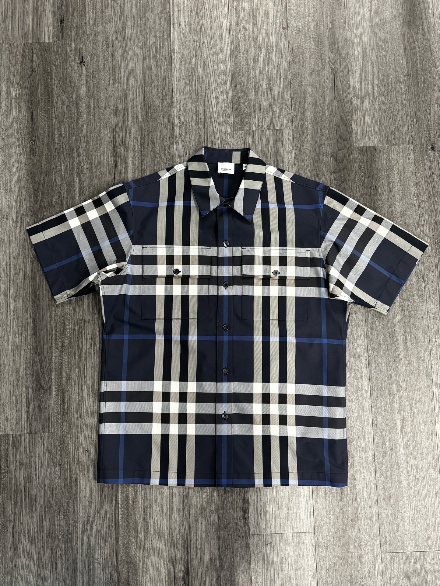 Burberry Shirt Checked "Navy Plaid"