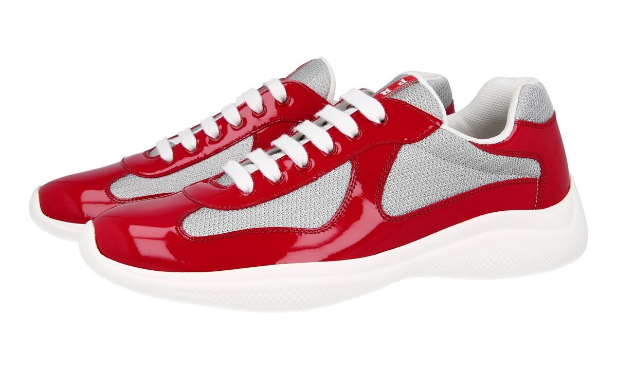 Prada Low America's Cup "Red Patent Leather"