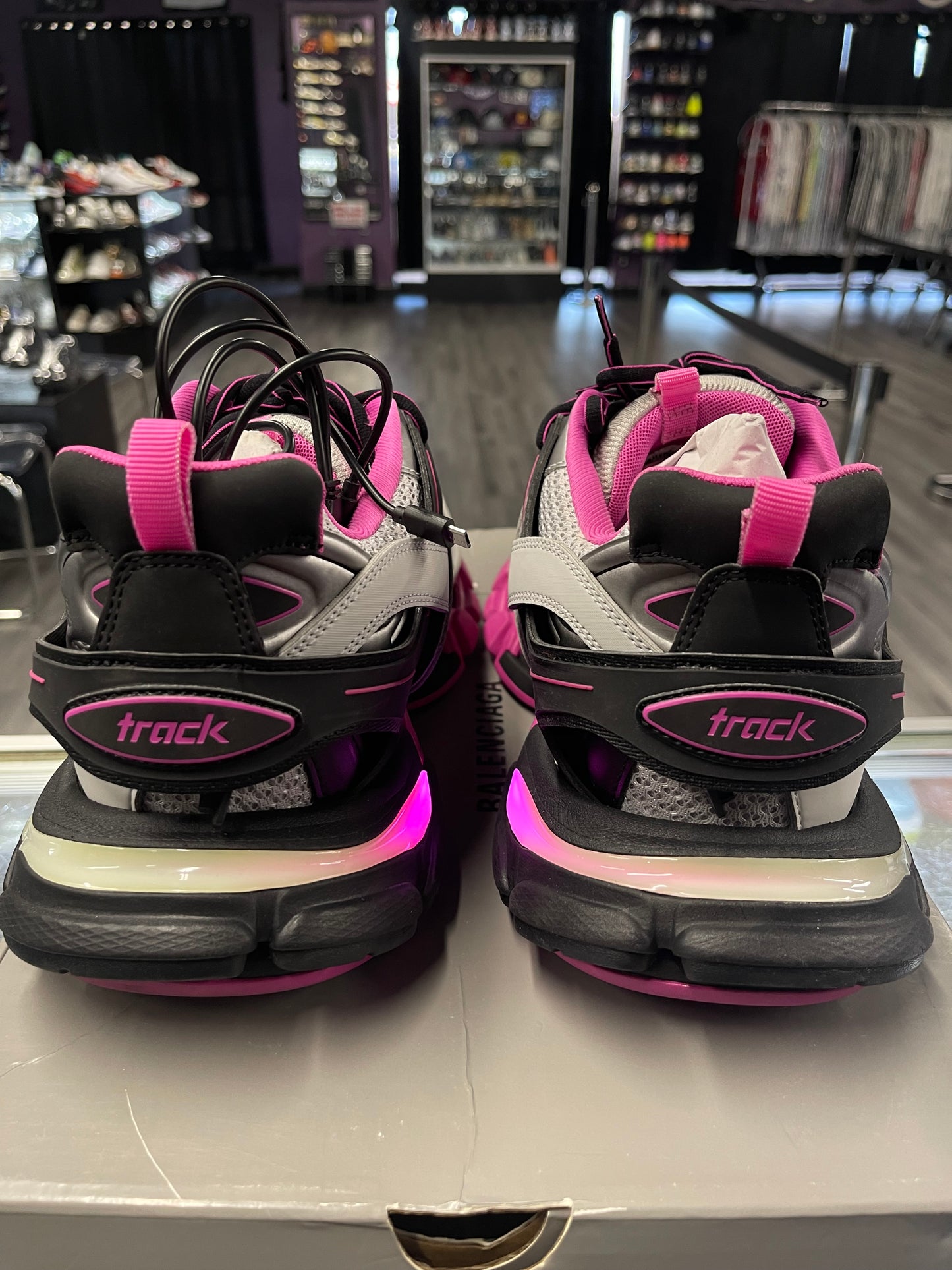 Balenciaga Track "LED Grey/Purple"