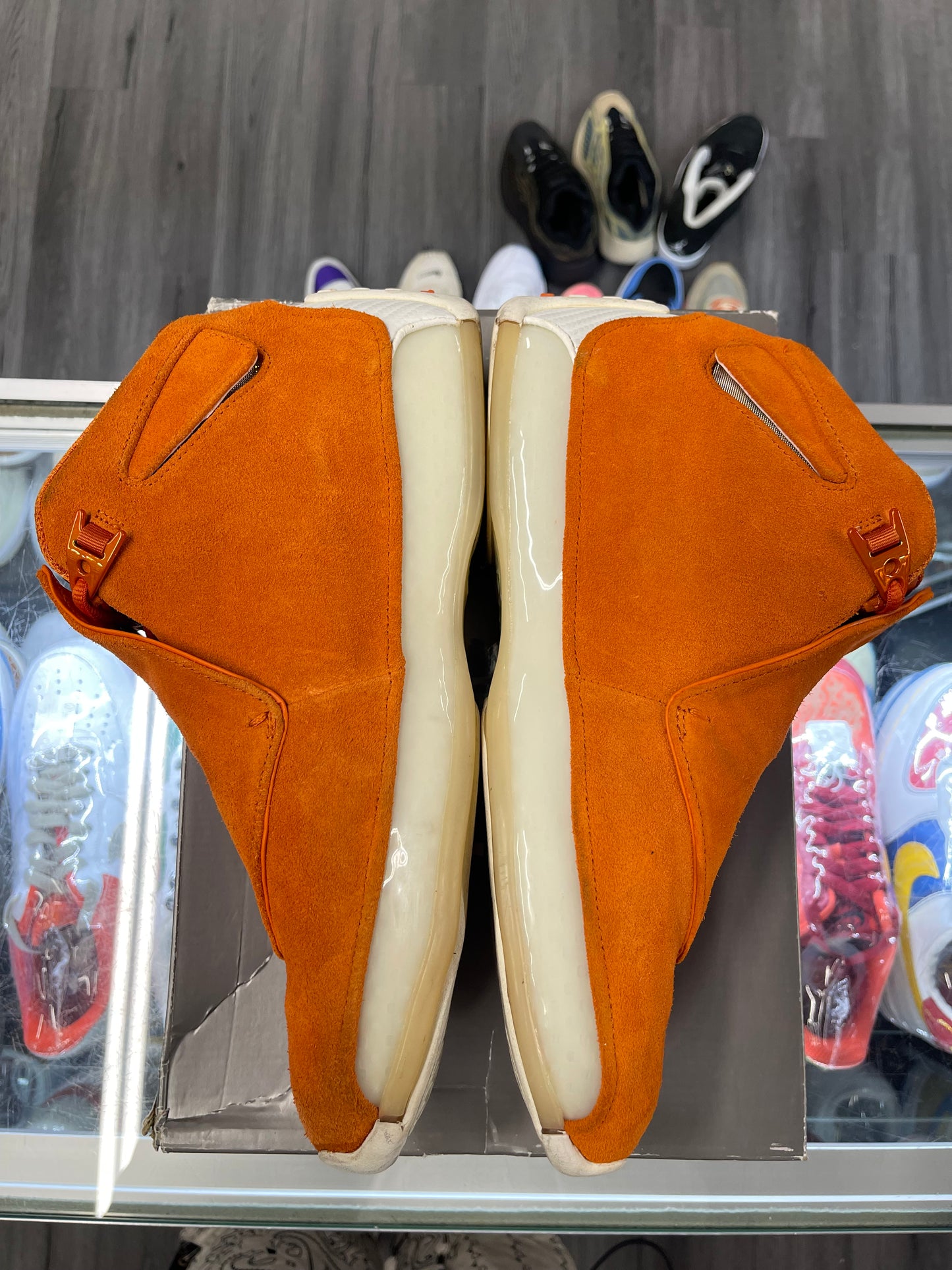 2018 Air Jordan Retro 18 "Campfire Orange"