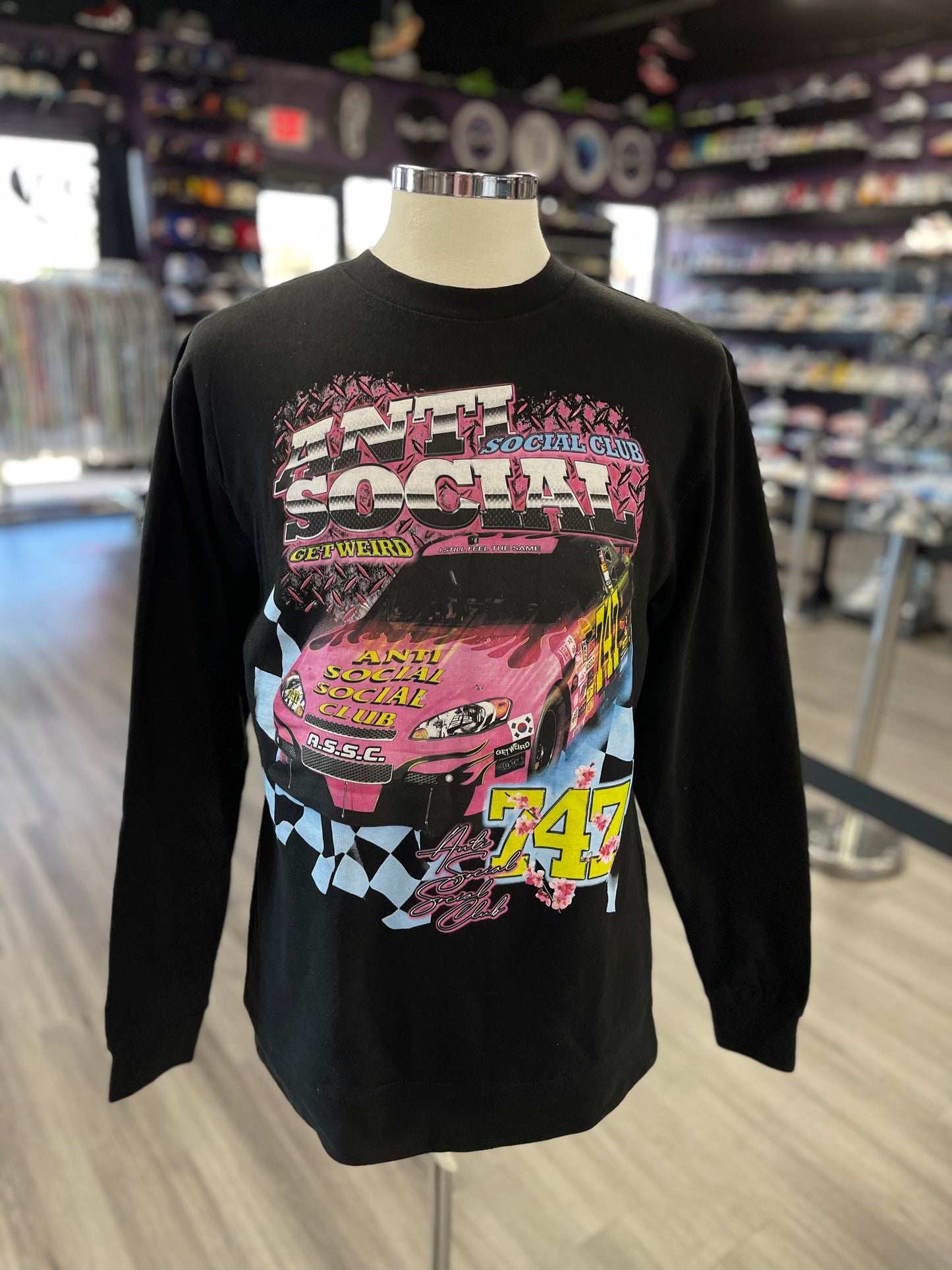 ASSC Crewneck "Racer 747 Black"