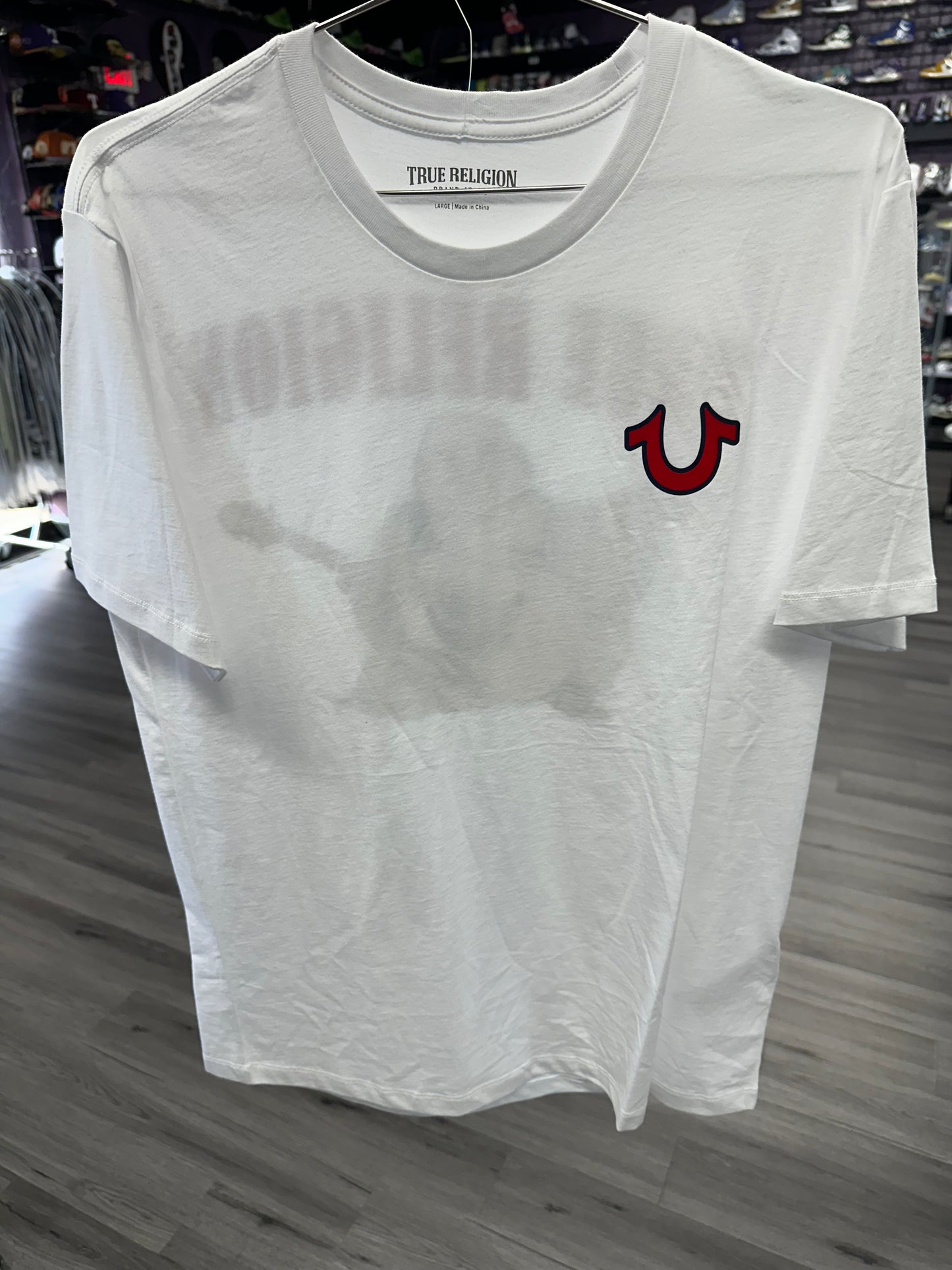 True Religion Tee "Buddha White”