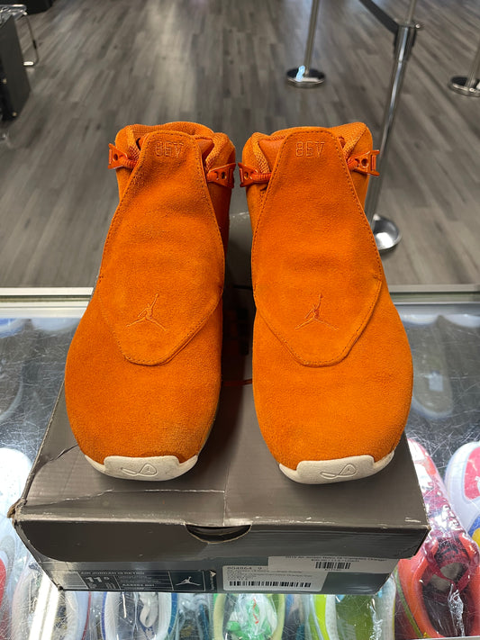 2018 Air Jordan Retro 18 "Campfire Orange"