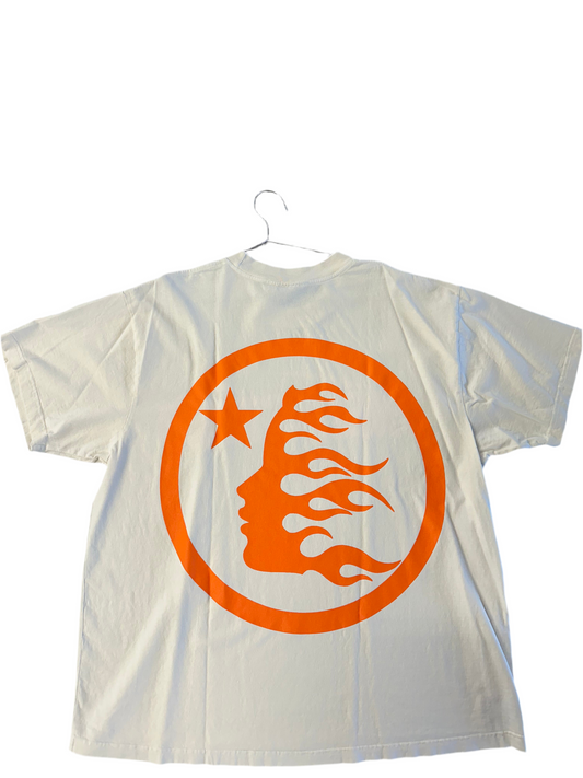 Hellstar Tee “Cream/Orange”