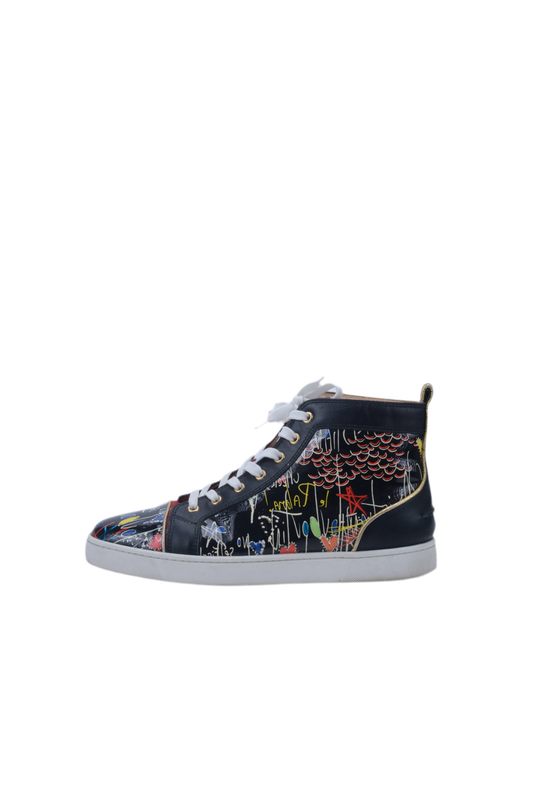 Christian Louboutin High Patent Leather "Graphic"