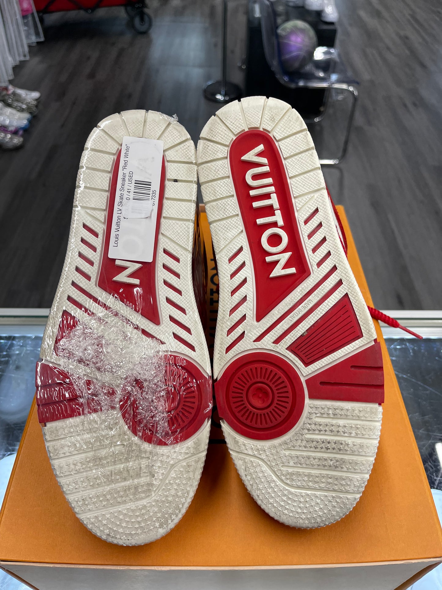 Louis Vuitton LV Skate Sneaker "Red White"