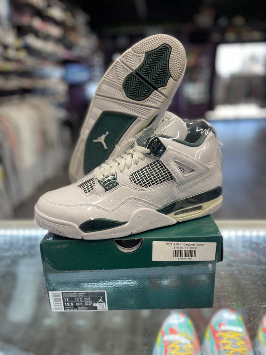 2024 Air Jordan Retro 4 "Oxidized Green"