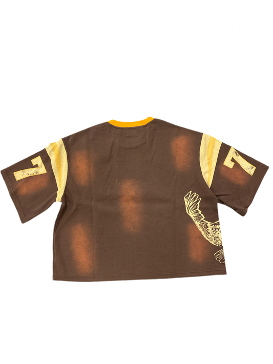 Shoot1st Washed Atelier Jersey "Brown/Orange"