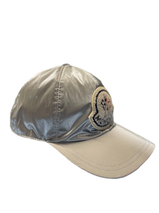Moncler Strapback "Metallic Silver"