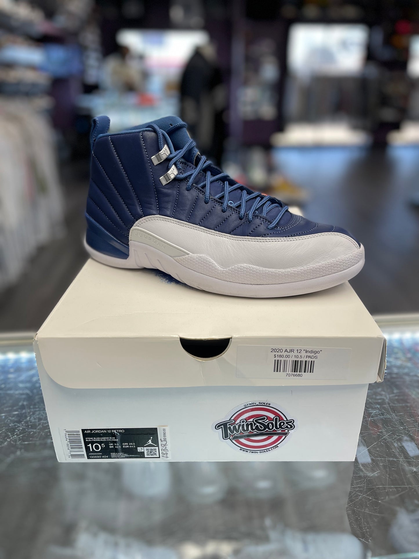 2020 Air Jordan Retro 12 "Indigo"