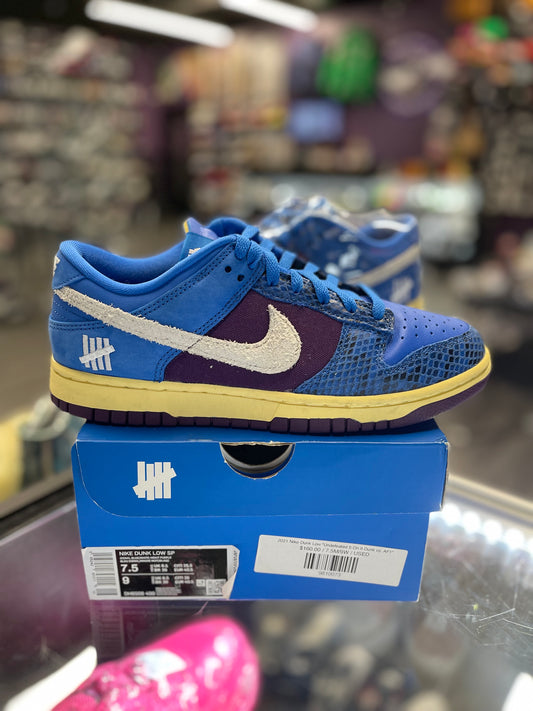 2021 Nike Dunk Low "Undefeated 5 On It Dunk vs. AF1"