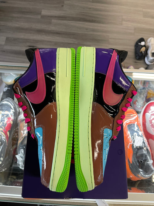 2022 Nike Air Force 1 Low SP "Undefeated Multi-Patent Total Orange"