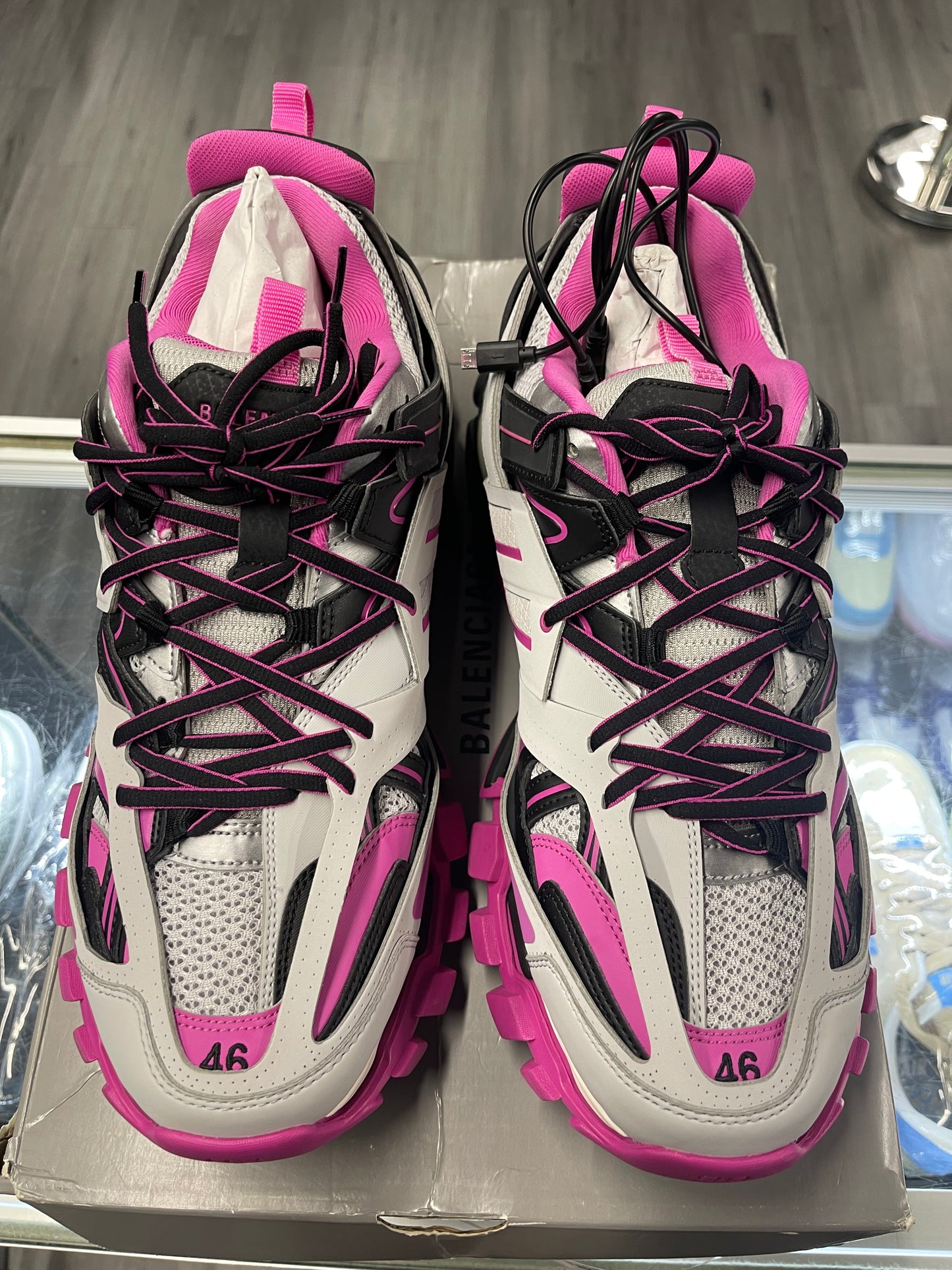 Balenciaga Track "LED Grey/Purple"